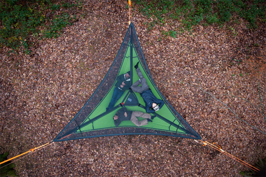 空で眠ろう。究極のハンモック「Tentsile Trillium Hammock」